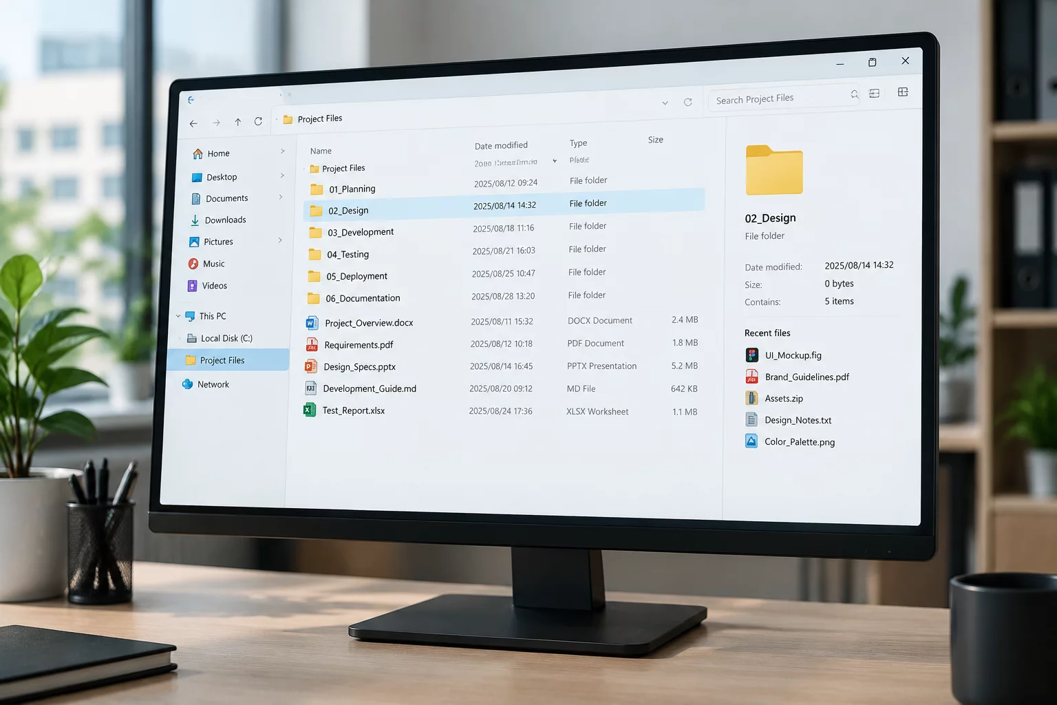 The Project Ended but the Working Folder Stayed